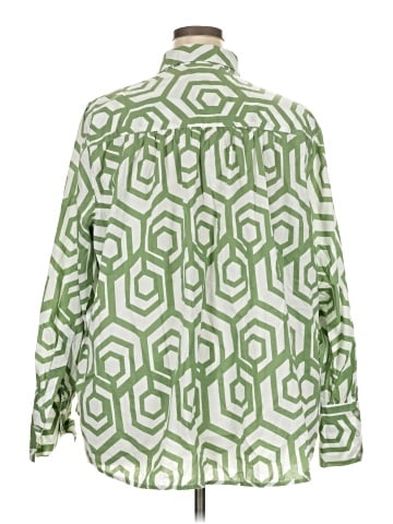Lane Bryant 3/4 Sleeve Blouse (view 2)