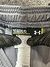 Under Armour 100% Polyester Graphic Gray Athletic Shorts Size L (youth) - photo 3
