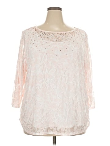 Ruby Rd. 3/4 Sleeve Blouse (view 1)