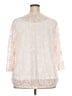 Ruby Rd. Pink 3/4 Sleeve Blouse Size 3X - photo 2