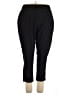 Apana Solid Black Casual Pants Size XXL - photo 1