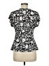 Vince Camuto Black Short Sleeve Blouse Size M - photo 2