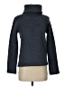 J.Crew Factory Store 100% Polyester Tweed Blue Turtleneck Sweater Size S - photo 1