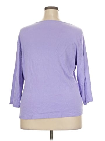 Karen Scott 3/4 Sleeve T-Shirt (view 2)