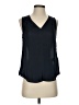 Banana Republic 100% Polyester Black Sleeveless Blouse Size S - photo 1