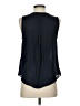 Banana Republic 100% Polyester Black Sleeveless Blouse Size S - photo 2