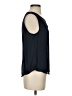 Banana Republic 100% Polyester Black Sleeveless Blouse Size S - photo 4