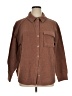 BKE Tweed Brown Long Sleeve Blouse Size XL - photo 1