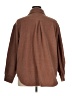 BKE Tweed Brown Long Sleeve Blouse Size XL - photo 2