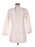 UNTUCKit 100% Cotton Pink 3/4 Sleeve Blouse Size 6 - photo 2