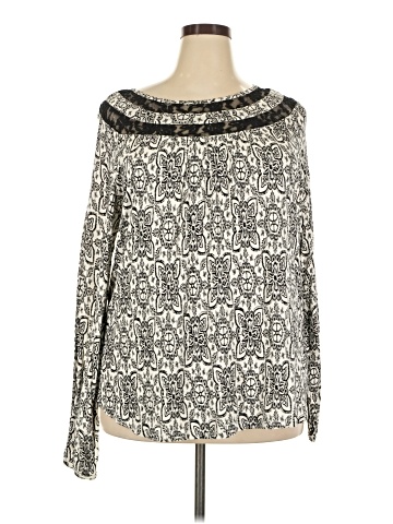 Faded Glory Long Sleeve Blouse (view 1)