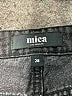 Mica 100% Cotton Gray Jeans Size 28 waist - photo 7