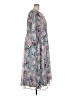 Torrid 100% Polyester Floral Gray Casual Dress Size 3X Plus (3) - photo 4