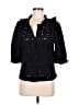 Dylan 100% Cotton Black 3/4 Sleeve Blouse Size M - photo 1