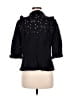 Dylan 100% Cotton Black 3/4 Sleeve Blouse Size M - photo 2