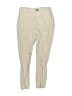 H&M Solid Ivory Casual Pants Size 6 - photo 1