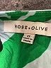 Rose + Olive Green 3/4 Sleeve Blouse Size 2X - photo 7