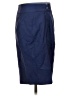 Reiss Solid Blue Wool Skirt Size 0 - photo 2