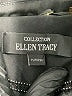 Ellen Tracy 100% Polyester Black Trenchcoat Size L (estimated, petite) - photo 6