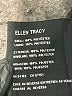 Ellen Tracy 100% Polyester Black Trenchcoat Size L (estimated, petite) - photo 7