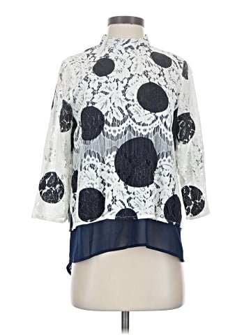 HD in Paris 3/4 Sleeve Blouse (view 1)