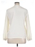 Impressions 100% Polyester Ivory Long Sleeve Blouse Size 14 - photo 2
