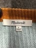 Madewell Color Block Tan Pullover Sweater Size S - photo 7