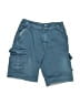 Unbranded Solid Blue Cargo Shorts Size 0-3 mo (estimated) - photo 1