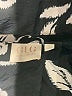 Good Luck Gem Paisley Black Short Sleeve Blouse Size L - photo 7