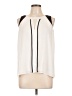 Vince Camuto 100% Polyester Ivory Sleeveless Blouse Size L (petite) - photo 1