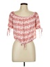 En Creme Red Short Sleeve Blouse Size L - photo 1