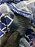 Bebop 100% Rayon Print Blue Shorts Size L - photo 4
