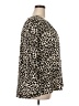 Intro Animal Print Brown 3/4 Sleeve Blouse Size 2X - photo 4