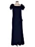 Xscape Blue Cocktail Dress Size 14 - photo 1