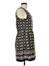 One Clothing 100% Polyester Paisley Blue Casual Dress Size L - photo 4