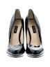 Nine West Black Heels Size 9 1/2 - photo 2