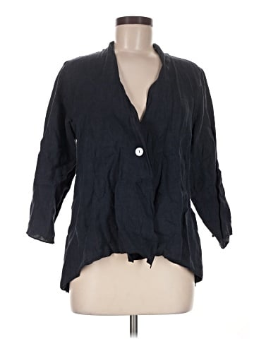 Fenini 3/4 Sleeve Button-Down Shirt (view 1)