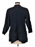 Fenini Black Blue 3/4 Sleeve Button-Down Shirt Size M - photo 2