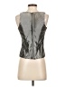 Michaelangelo Gray Sleeveless Blouse Size 6 - photo 2