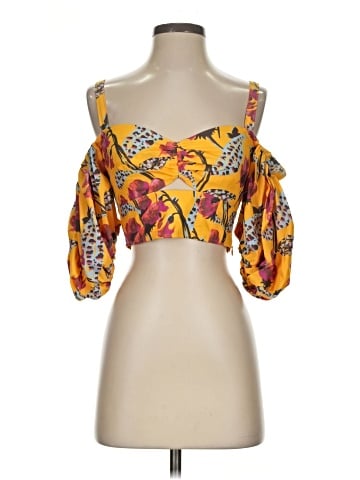A.L.C. 3/4 Sleeve Blouse (view 1)
