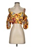 A.L.C. Yellow 3/4 Sleeve Blouse Size 4 - photo 1