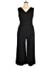 Calvin Klein Solid Black Jumpsuit Size 16 - photo 1