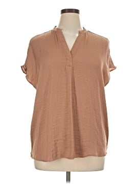 Maison D' Amelie Short Sleeve Blouse