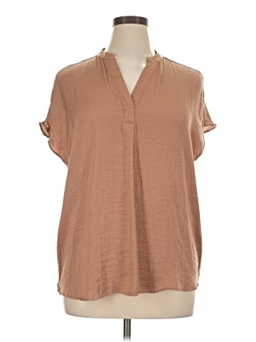 Maison d' Amelie Short Sleeve Blouse (view 1)