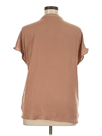Maison d' Amelie Short Sleeve Blouse (view 2)