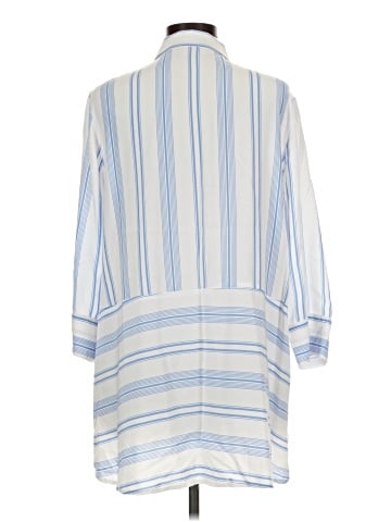 Soft Surroundings 3/4 Sleeve Button-Down Shirt (view 2)