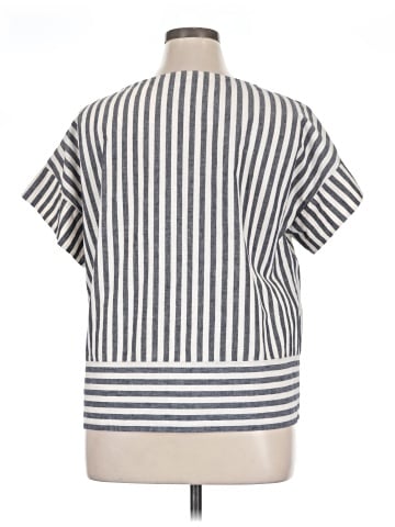 Lafayette 148 New York Short Sleeve Top (view 2)