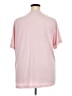 George Solid Pink Short Sleeve T-Shirt Size 3X - photo 2