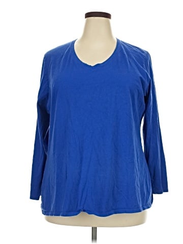 Just My Size 3/4 Sleeve T-Shirt (view 1)
