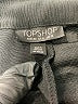 Topshop Solid Black Skort Size 8 - photo 3